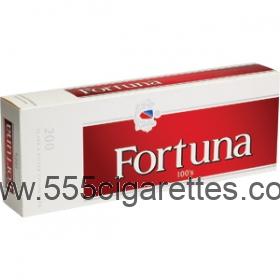 Fortuna Red 100's cigarettes